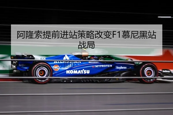 阿隆索提前进站策略改变F1慕尼黑站战局 - YABO